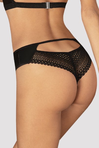 画像10: Norides crotchless teddy | テディ・クロッチレス・オープンバスト・ブラック  | Obsessive 高級Sexyランジェリー (10)