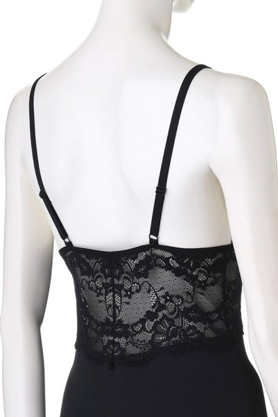 画像14: 810 TED 1 teddy black | ソフトカップ付きテディ・ボディスーツ・クロッチ開閉式・ノンワイヤー・ブラック   | 高級Sexyランジェリー Obsessive (14)