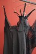 画像25: Bellastia chemise & thong |スリップドレス＆タンガ2点セット・ブラック | obsessive 高級Sexyランジェリー輸入下着・ランジェリー   (25)