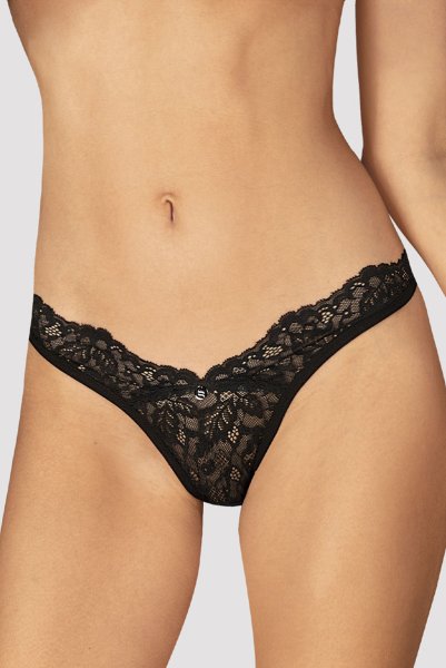 画像3: Bellastia thong |Tバック・ブラック | obsessive 高級Sexyランジェリー (3)