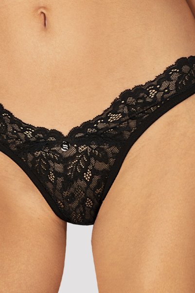 画像7: Bellastia thong |Tバック・ブラック | obsessive 高級Sexyランジェリー (7)