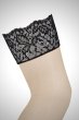 画像3: Bellastia stockings |ガーターストッキング ・肌側シリコンなし・黒×ベージュ| obsessive 高級Sexyランジェリー※メール便対象※輸入下着・ランジェリー   (3)