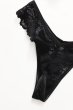 画像15: Serafia babydoll|ベビードール＆タンガ&レースベルト 3点セット・ブラック| obsessive 高級Sexyランジェリー (15)