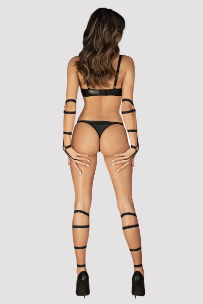 画像5: Armares arm harness | アームハーネス(ブラック・ボンデージ・ストラップ )   | Obsessive 高級Sexyランジェリー (5)