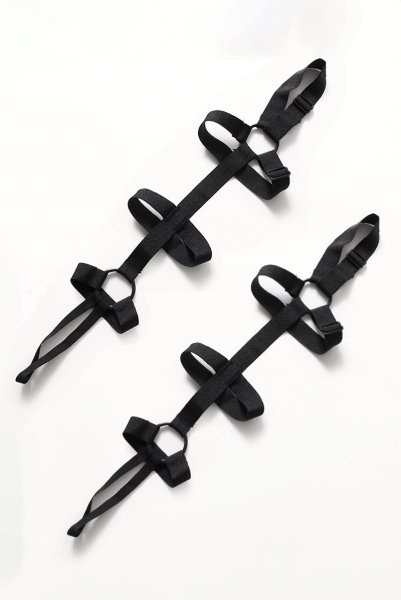 画像8: Armares arm harness | アームハーネス(ブラック・ボンデージ・ストラップ )   | Obsessive 高級Sexyランジェリー (8)