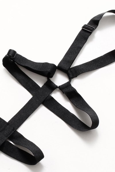 画像10: Armares leg harness | レッグハーネス（ブラック・ボンデージ・ストラップ ）  | Obsessive 高級Sexyランジェリー (10)