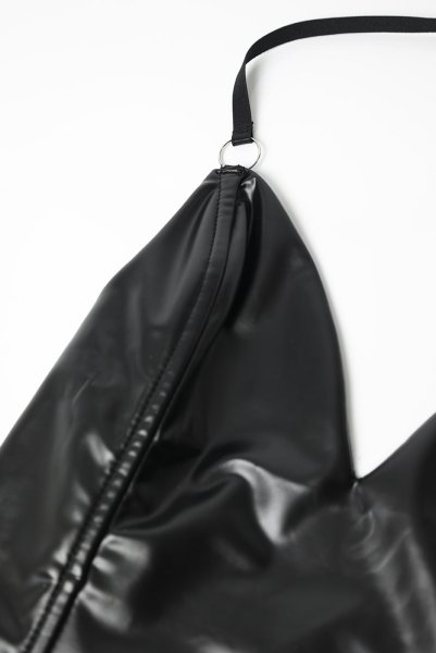 画像19: Viranes corset | ガーターベルト付きコルセット&クロッチレスショーツ2点セット(カップワイヤーなし・ボンテージ・ホルターネックストラップ・ブラック)   | 高級Sexyランジェリー Obsessive (19)