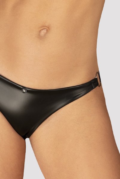 画像7: Viranes panties |ブラジリアンショーツ(ボンテージ・ブラック) | Obsessive 高級Sexyランジェリー (7)