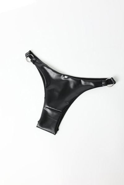 画像9: Viranes panties |ブラジリアンショーツ(ボンテージ・ブラック) | Obsessive 高級Sexyランジェリー (9)