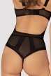 画像10: Chic Amoria crotchless teddy | テディ（ワイヤーあり・シースルー・オープンクロッチ・ブラック）  | Obsessive 高級Sexyランジェリー【即日発送・サイズ交換NG】輸入下着・ランジェリー    (10)