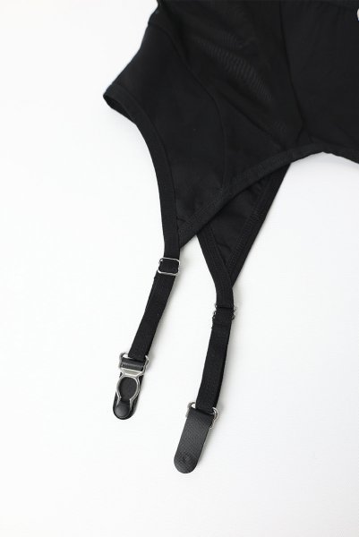 画像13: Chic Amoria garter belt | ガーターベルト(シースルー・ブラック)  |  Obsessive 高級Sexyランジェリー (13)