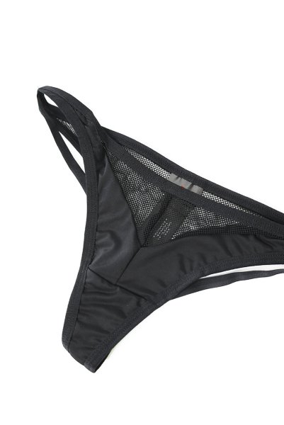 画像23: Nesari 2 pcs set | ブラ&タンガ 2点セット（ワイヤーなし・シースルー・ブラック）| Obsessive 高級Sexyランジェリー (23)