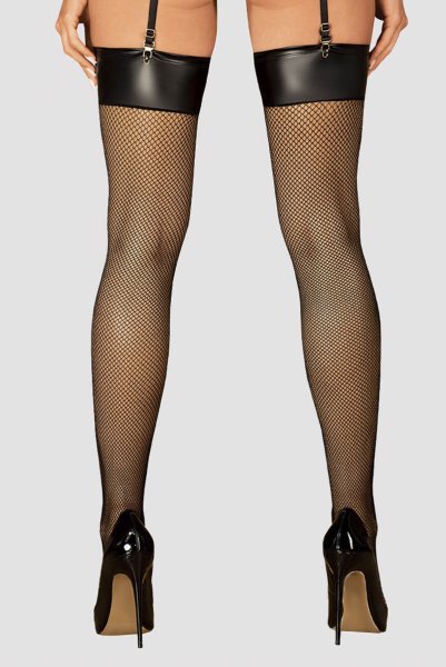 画像5: Darkessia stockings |ガーターストッキング ・肌側シリコンなし・ブラック| obsessive 高級Sexyランジェリー (5)