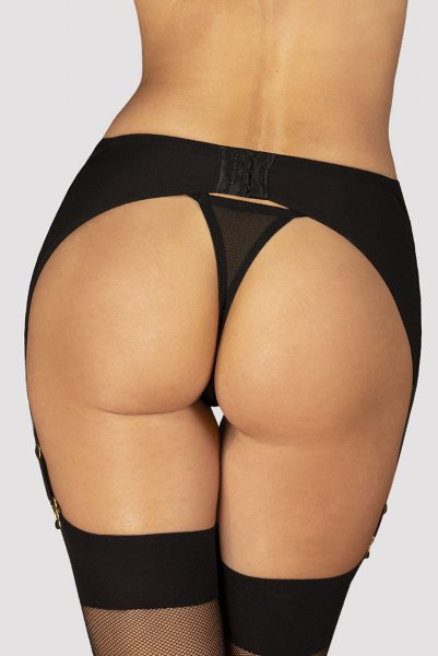 画像8: Nesari garter belt | ガーターベルト(シースルー・ブラック)  | 高級Sexyランジェリー Obsessive (8)