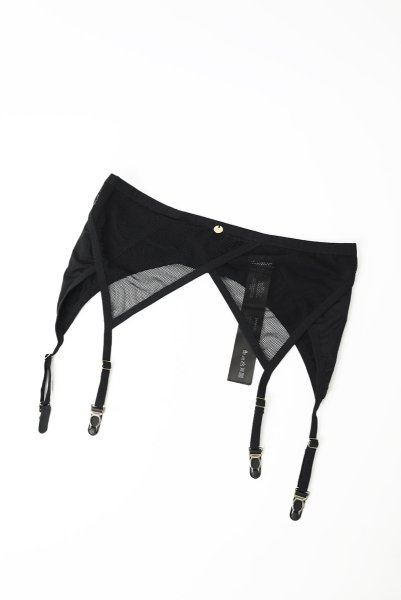 画像9: Nesari garter belt | ガーターベルト(シースルー・ブラック)  | 高級Sexyランジェリー Obsessive (9)
