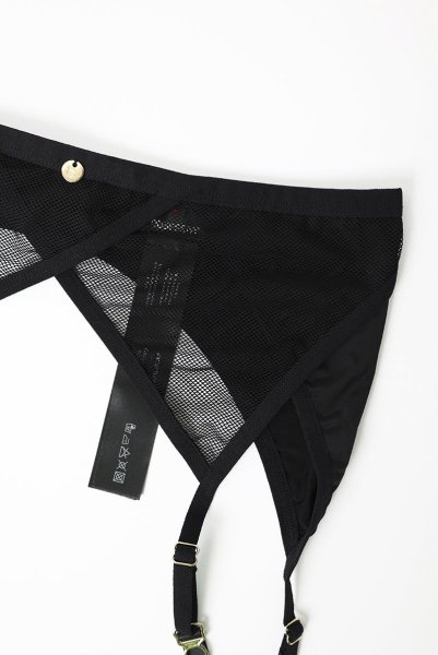画像11: Nesari garter belt | ガーターベルト(シースルー・ブラック)  | 高級Sexyランジェリー Obsessive (11)