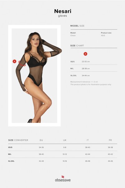 画像13: Nesari gloves | ロンググローブ(シースルー・ブラック)   | Obsessive 高級Sexyランジェリー (13)