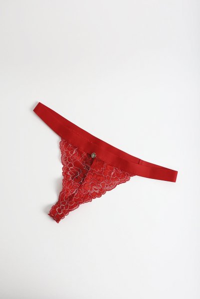 画像23: Elianes 2 pcs set | ブラ&タンガ 2点セット・ノンパテッドブラ・ノンワイヤー・Tバック・レッド| obsessive 高級Sexyランジェリー (23)