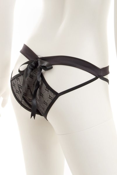 画像14: Obsessivia set | black | ブラ＆ショーツ2点セット・ワイヤーあり・ブラック   | 高級Sexyランジェリー Obsessive (14)