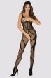 画像5: Body stocking G336 | ボディストッキング（クロッチレス・ニット素材・ブラック ）  |  Obsessive 高級Sexyランジェリー輸入下着・ランジェリー   (5)