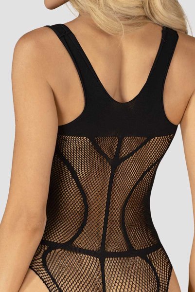 画像8: B336 crotchless teddy | クロッチレステディ(ワイヤーなし・オープンクロッチ・ニット素材・ブラック)  | Obsessive 高級Sexyランジェリー (8)