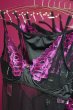 画像27: Rosenty 2-pcs crotchless set | ブラジャー&クロッチレスソング２点セット・ブラック ×ピンク| obsessive 高級Sexyランジェリー輸入下着・ランジェリー   (27)