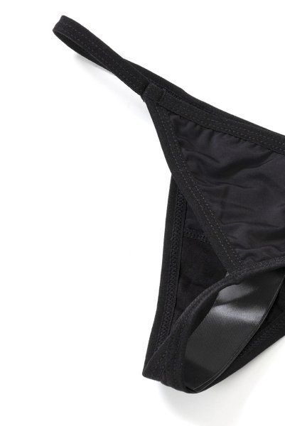 画像16: Rosenty corset |ガーターベルト付きコルセット&クロッチレスタンガ2点セット・ブラック×ピンク | obsessive 高級Sexyランジェリー (16)