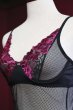 画像23: Rosenty corset |ガーターベルト付きコルセット＆クロッチレスタンガ2点セット・ブラック×ピンク | obsessive 高級Sexyランジェリー (23)