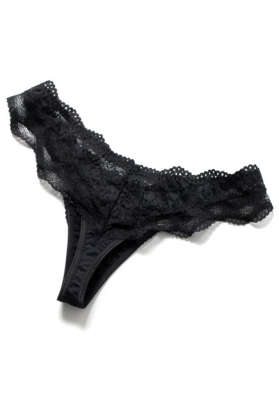 画像20: Luvae set | 一枚レースブラ＆Tバックセット・ノンパテッドブラ・シースルー・黒   | 高級Sexyランジェリー Obsessive (20)