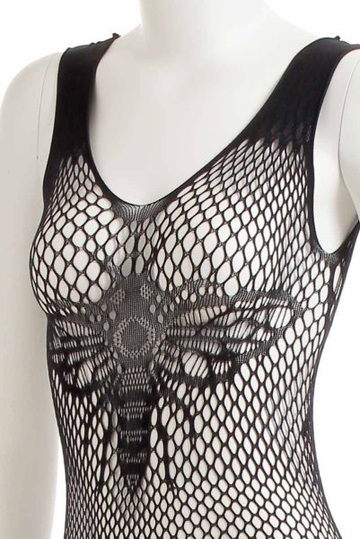 画像11: G323 black | ボディストッキング・黒・オープンクロッチ   | 高級Sexyランジェリー Obsessive (11)