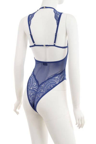 画像12: Giselia teddy | blue テディ・シースルー・ブルー・アンダーワイヤー入り   | 高級Sexyランジェリー Obsessive (12)