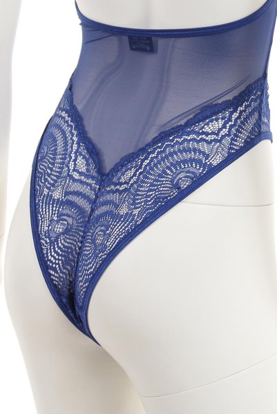 画像16: Giselia teddy | blue テディ・シースルー・ブルー・アンダーワイヤー入り   | 高級Sexyランジェリー Obsessive (16)