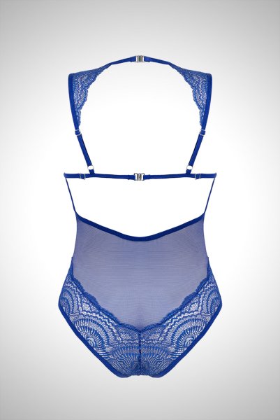 画像10: Giselia teddy | blue テディ・シースルー・ブルー・アンダーワイヤー入り   | 高級Sexyランジェリー Obsessive (10)