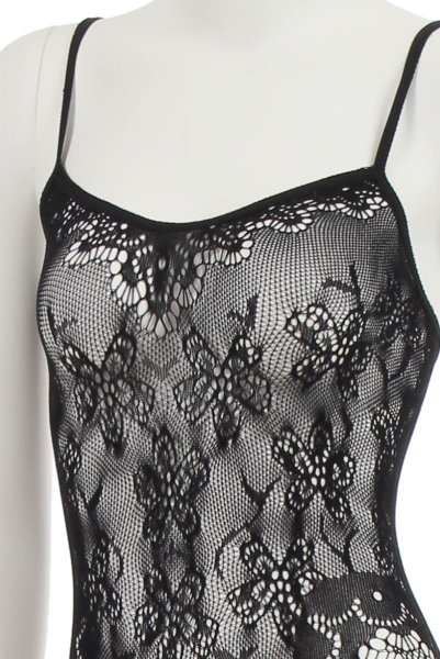 画像11: F213 black | ボディストッキング・黒・オープンクロッチ   | 高級Sexyランジェリー Obsessive (11)