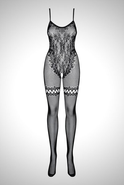 画像15: F213 black | ボディストッキング・黒・オープンクロッチ   | 高級Sexyランジェリー Obsessive (15)