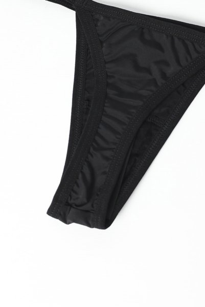 画像15: Lobellis chemise |スリップドレス&タンガ(ワイヤーなし・リボン・ブラック) | Obsessive 高級Sexyランジェリー (15)