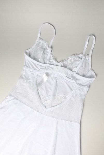 画像10: Alissium chemise |スリップドレス＆タンガ（ワイヤーあり・シースルー・ホワイト） | Obsessive 高級Sexyランジェリー (10)