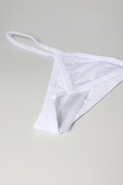 画像15: Alissium chemise |スリップドレス＆タンガ（ワイヤーあり・シースルー・ホワイト） | Obsessive 高級Sexyランジェリー (15)