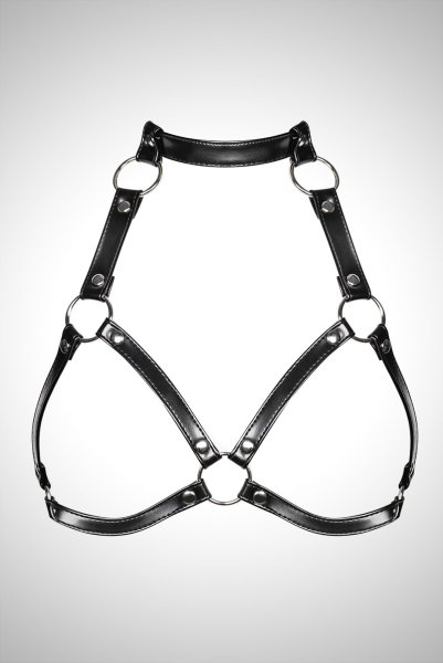 画像7: A740 harness bra | ハーネスブラ・フェイクレザー・ボンテージ   | 高級Sexyランジェリー Obsessive (7)