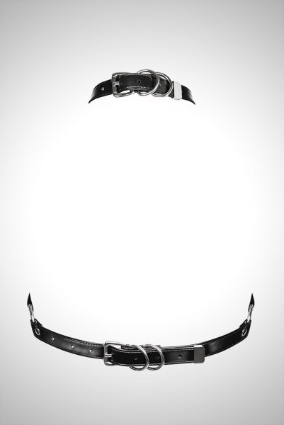 画像8: A740 harness bra | ハーネスブラ・フェイクレザー・ボンテージ   | 高級Sexyランジェリー Obsessive (8)