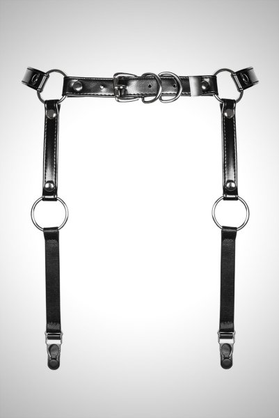 画像8: A741 garter belt | ガーターベルト・フェイクレザー・ボンテージ   | 高級Sexyランジェリー Obsessive (8)