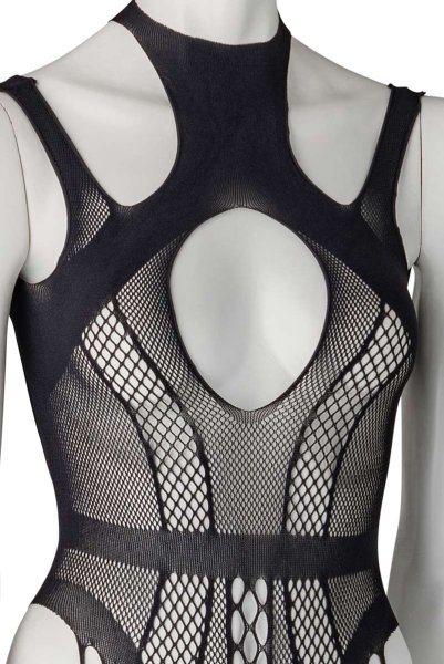 画像11: G327 black | ボディストッキング・黒・オープンクロッチ   | 高級Sexyランジェリー Obsessive (11)