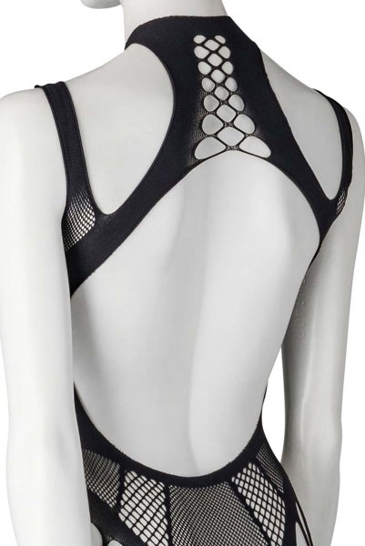 画像12: G327 black | ボディストッキング・黒・オープンクロッチ   | 高級Sexyランジェリー Obsessive (12)