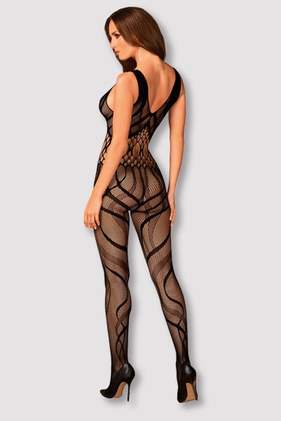 画像2: G328 black | ボディストッキング・黒・オープンクロッチ   | 高級Sexyランジェリー Obsessive (2)