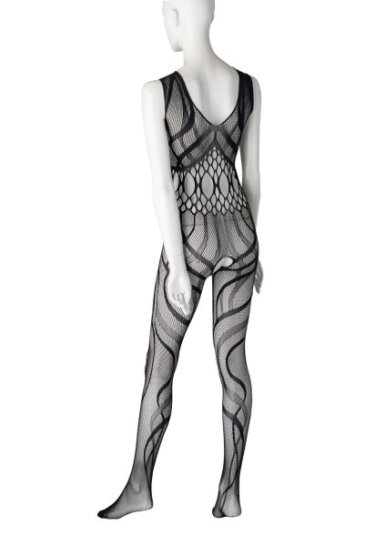 画像10: G328 black | ボディストッキング・黒・オープンクロッチ   | 高級Sexyランジェリー Obsessive (10)