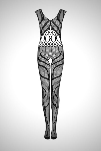 画像15: G328 black | ボディストッキング・黒・オープンクロッチ   | 高級Sexyランジェリー Obsessive (15)