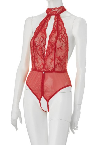 画像9: Dagmarie teddy red | テディ・レース・レッド   | 高級Sexyランジェリー Obsessive (9)