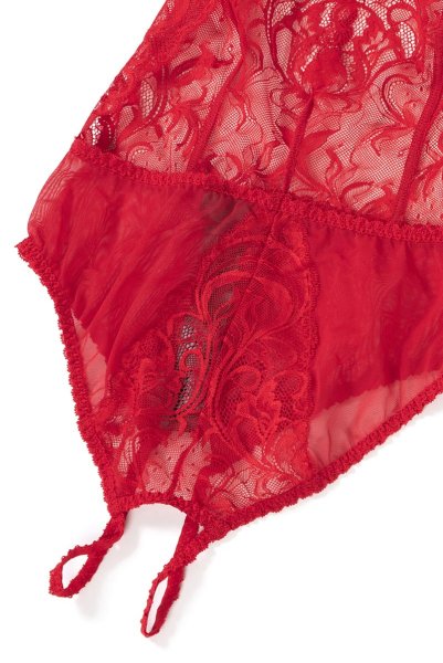 画像18: Dagmarie teddy red | テディ・レース・レッド   | 高級Sexyランジェリー Obsessive (18)