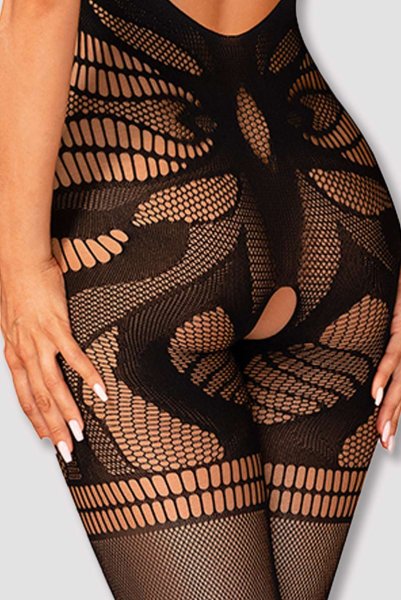 画像6: G331 black | ボディストッキング・黒・オープンクロッチ   | 高級Sexyランジェリー Obsessive (6)