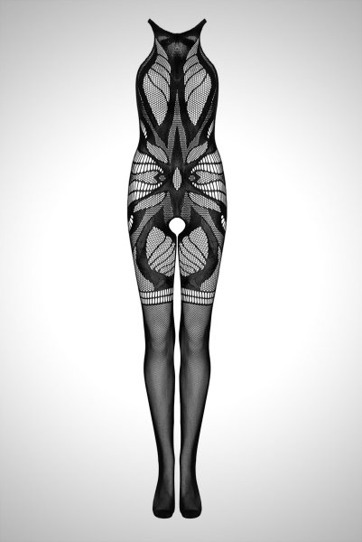 画像15: G331 black | ボディストッキング・黒・オープンクロッチ   | 高級Sexyランジェリー Obsessive (15)